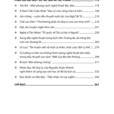 Những tượng đài và hiện tượng văn chương Việt Nam hiện đại (Bìa cứng)