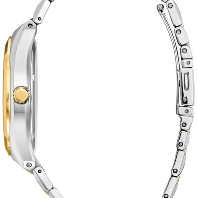 Đồng Hồ Nam Citizen Dây Kim Loại Máy Eco-Drive BM7334-58B - Mặt Trắng