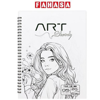 Tập Vẽ Lò Xo Art Sketch B5 - 40 Trang 220 - The Sun 02