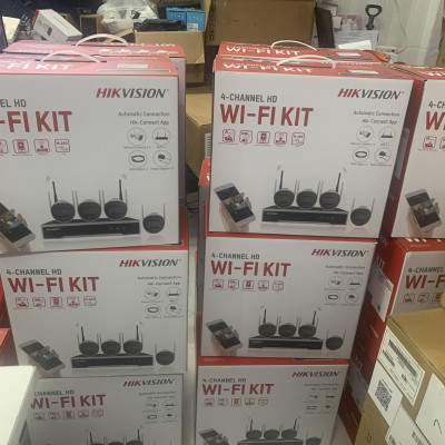 Bộ Kit camera Wifi HIKVISION NK42W0H(D) (4 CAMERA + 1 Đầu ghi ) - Hàng chính hãng