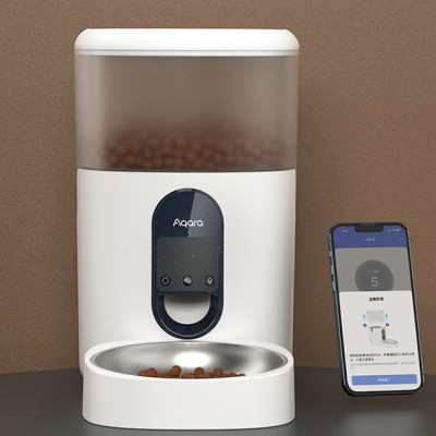 Máy cho thú cưng ăn tự động Aqara Smart Pet Feeder C1, bản Quốc tế, hàng chính hãng