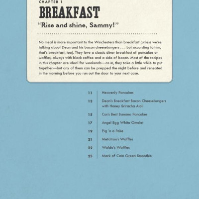 Supernatural: The Official Cookbook: Burgers, Pies And Other (Science Fiction Fantasy)