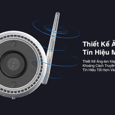 Camera Wifi Ezviz Ngoài Trời AI thông minh, màu ban đêm, H3C 4MP 2K - Hàng chính hãng