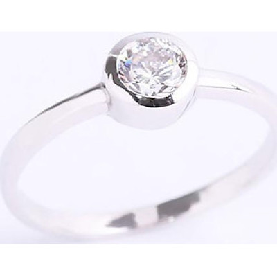 Nhẫn bạc S925 đá CZ cao cấp minimalist Gix Jewel N24