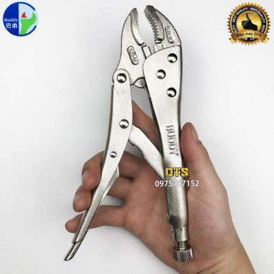 Kìm chết bấm mỏ cong Nhật Bản Buddy 10 Inch, thép cao cấp CR-V siêu bền, siêu chắc