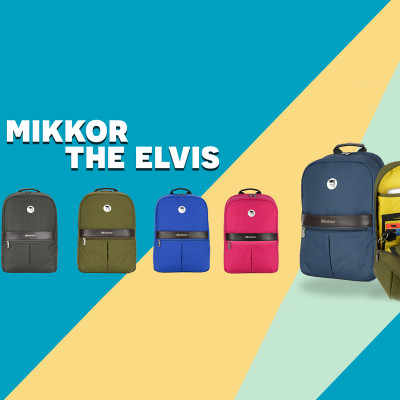 Balo The Elvis Backpack Mikkor TEBP 005 - Xanh Dương