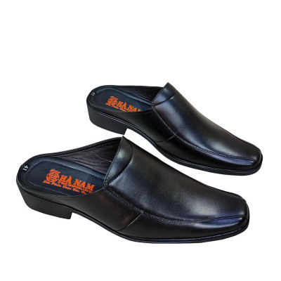 Dép Bít Mũi Nam Da Bò Thật TiTi ĐÔ Cao Cấp GSB20152