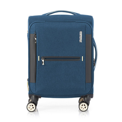Vali kéo Droyce AMERICAN TOURISTER - MỸ Vali kéo vải có thiết kế thời trang, hiện đại và trọng lượng nhẹ Khóa kéo chống trộm DUOSAF tăng cường bảo mật Khóa số tích hợp TSA an toàn tiêu chuẩn Hoa Kỳ