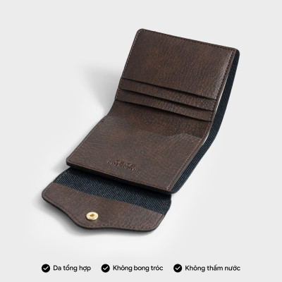 Ví Trita ( Thời trang nữ gập 3 phong cách basic - Ví da RV59 )