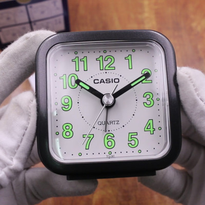 Đồng Hồ Để Bàn Casio TQ-141-1DF - Có Báo Thức  - Kích Thước ( 6.7 x 6.4 x 3.4 cm )