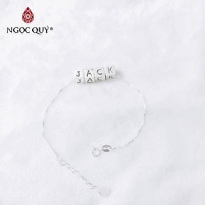 Lắc tay JACK bằng bạc -  Ngọc Quý Gemstones