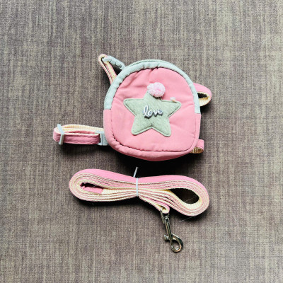 DÂY DẮT DÂY XÍCH BALO NGÔI SAO THÚ CƯNG DÀI 120CM TỪ 0.5-3KG DÀNH CHO THÚ CƯNG CHÓ MÈO