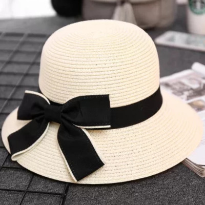 Mũ đi biển rộng vành. Nón đi biển rộng vành. Mũ rộng vành đi biển, Nón rộng vành đi biển chống tia UV thời trang Hàn Quốc dona21033012
