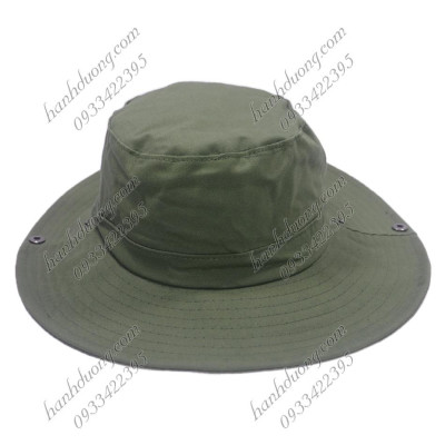 Nón tai bèo nam thêu chữ Sport mũ tai bèo lính vành rộng giúp chống nắng tốt với chất liệu vải cotton tốt mềm mại dễ th