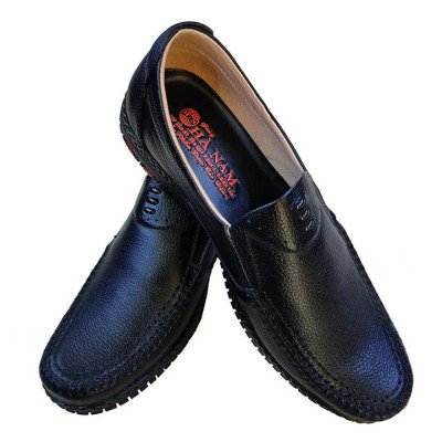 Giày Mọi Nam Da Bò Thật TiTi ĐÔ Cao Cấp GM2034d