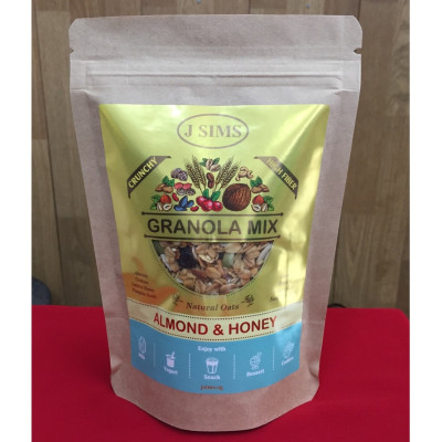 J SIMS Granola Mix 250Gr