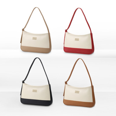 Túi xách nữ đeo vai dáng chữ nhật, túi da công sở nữ phối màu thanh lịch JO BY IDIGO FB2 - 2001 - 00