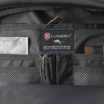 Ba lô LUGBRO BUSINESS i17 (Xanh Navy)