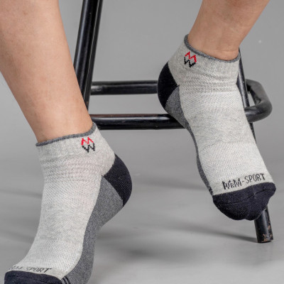 Combo 5 Đôi Tất Vớ Thể Thao, Vớ Đá Banh, Vớ Chạy Bộ Cổ Ngắn, Sợi Cotton Cao Cấp Chống Hôi Chân, Chống Phồng Rộp Chân, Chống Trượt Co Giãn 4 Chiều Mrm Manlywear - MM