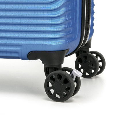 Vali kéo Kami 360∞ KAMILIANT - MỸ: Hệ thống 4 bánh xe đôi xoay 360° với nút chặn Khóa kéo chống trộm 