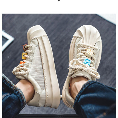 Giày thể thao nam, giày thoáng khí đế cao su đúc, chống trơn trượt hạn chế mòn - G3003