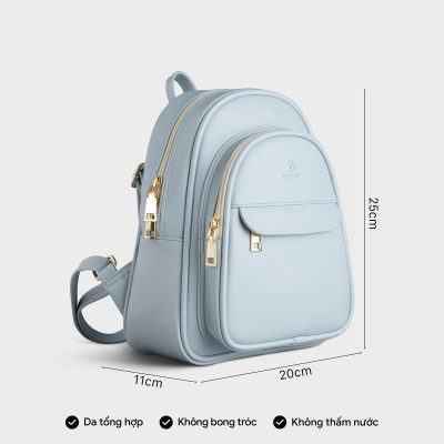 Balo Yuumy ( Thời trang nữ cỡ trung basic - Balo da Seasand YBA51 )
