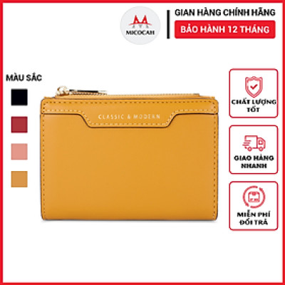 Ví Nữ Ngắn Mini Cầm Tay TAILIAN Đựng Tiền Dáng Vuông Nhỏ Gọn Da Cao Cấp Cực Đẹp Giá Rẻ TL32 - Micocah Mall