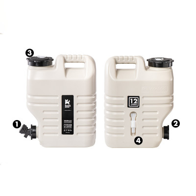 Can nước dã ngoại có vòi 12L BlackDog BD-ST001