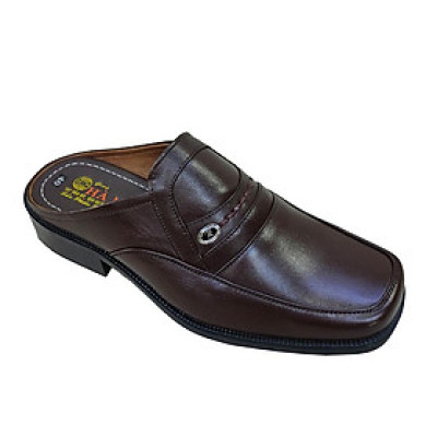 Dép Bít Mũi Nam HÀ NAM Da Bò Thật Cao Cấp GSB20135