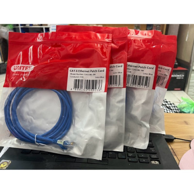 Dây cáp mạng LAN đúc sẵn 2 đầu Cat6 UTP Unitek - Hàng chính hãng