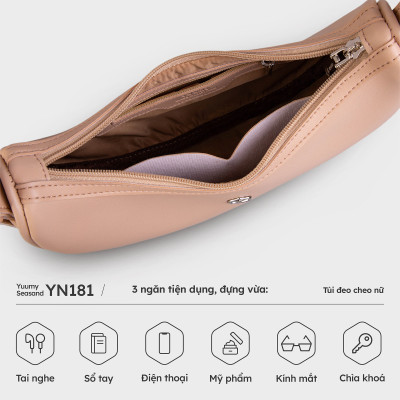 Túi Yuumy ( Thời trang nữ đi tiệc size 24 - Túi đeo vai da Seasand YN181 )
