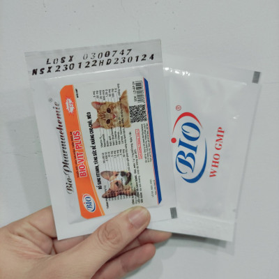 Bột Vitamin Bio Hỗ Trợ Tăng Sức Đề Kháng Cho Chó Mèo 5g