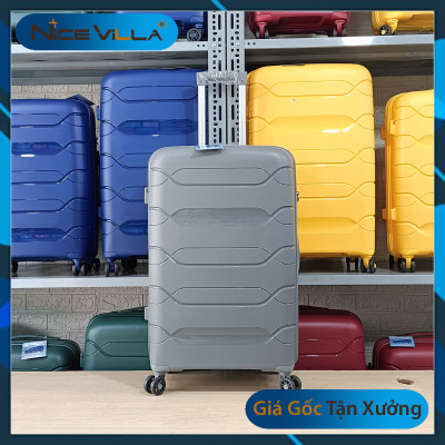 Vali Thời Trang NiceVilla Nhựa Dẻo PP Chống Va Đập Size 20inch & 24inch & 28inch [Mẫu Mới Giảm 50%] 