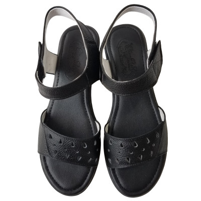 Giày Đế Xuồng Nữ BIGGBEN Da Bò Thật Cao 5 Phân SDX71