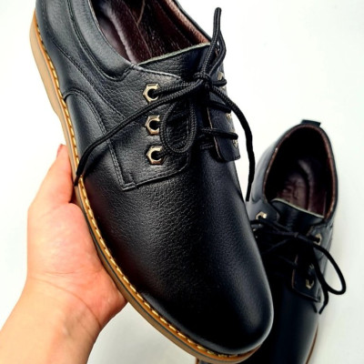 GIÀY THỂ THAO NAM DA BÒ 100%, MAY FULL QUAI XUỐNG ĐẾ CHẮC CHẮN, ĐẾ CAO SU CAO CẤP ĐI CỰC ÊM CHÂN