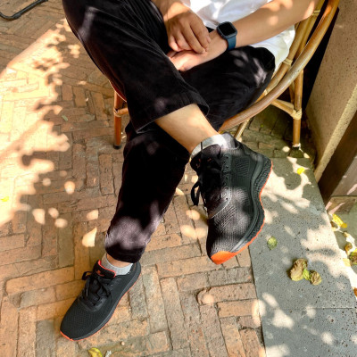 Giày Thể Thao Nam Limenco L6060 Màu Đen, Đế Phylon Êm Nhẹ, Đi Chơi, Thể Thao