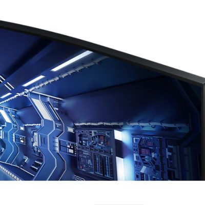 Màn Hình Cong Gaming Samsung LC34G55TWWEXXV ( 34 Inch WQHD VA (3,440 x 1,440) 165Hz / 1ms / DP 1.4 / HDMI / Jack Audio 3.5 / Freesync ) - Hàng Chính Hãng