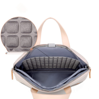 Túi xách chống sốc dành cho laptop macbook surface, túi công sở nam nữ đeo chéo cặp đựng laptop