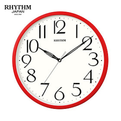 Đồng hồ Rhythm CMG623NR01- Kt 25.5 x 3.5cm, 470g, Vỏ nhựa. Dùng Pin.