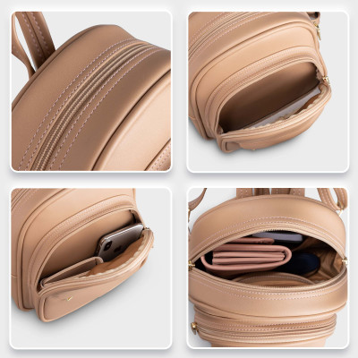 Balo Yuumy ( Thời trang nữ cỡ trung basic - Balo da Seasand YBA51 )