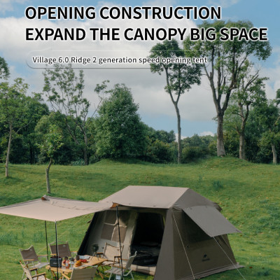 Lều cắm trại Village 6.0 lắp dựng nhanh thế hệ 2 NatureHike CNK2300ZP021