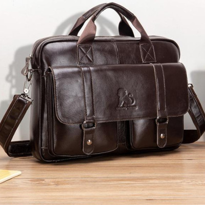 Túi xách da bò nam công sở cao cấp phong cách châu âu