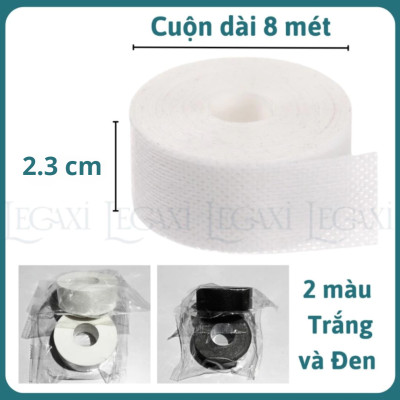 Cuộn băng keo dán cổ áo Chống thấm mồ hôi Lâu bong tróc Chống bụi bẩn ố vàng 8 mét Dùng 1 lần Legaxi
