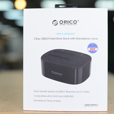 HDD Box ORICO USB3.0/3.5/2.5 6228US3-C Hàng Chính Hãng