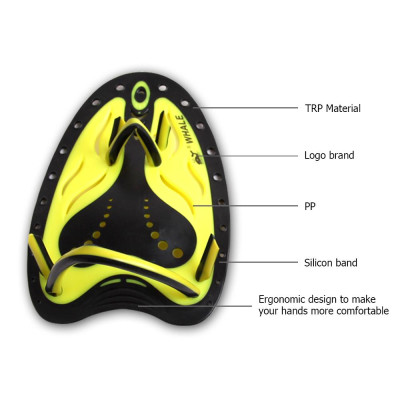 1 Đôi găng tay dùng để lặn, chèo thuyền thủy sinh, tập huấn với dây đeo có thể điều chỉnh