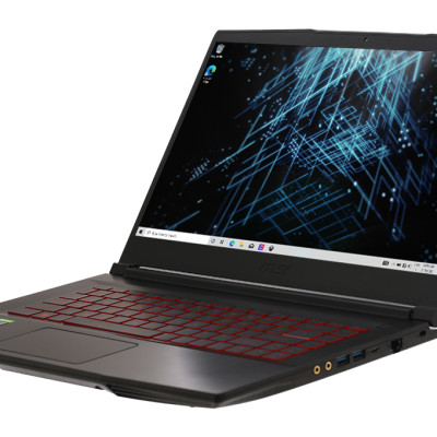 Máy Tính Xách Tay Laptop MSI GF63 Thin 11UC-444VN (i5 11400H/8GB/512GB/15.6"FHD/NVIDIA GeForce RTX 3050 4GB/Win10_ Đen) - Hàng Chính Hãng