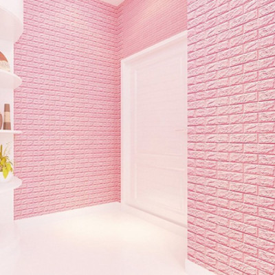 10 Miếng Xốp Dán Tường Giả Gạch Dày PEAFLO