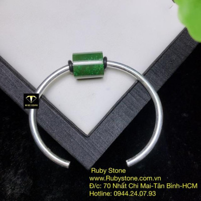 Lắc tay bạc lu thống ngọc xinh yêu tại Ruby Stone