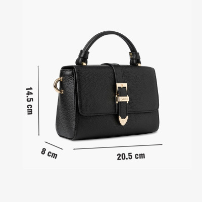 Túi xách tay nữ Gence cao cấp TX13 màu đen