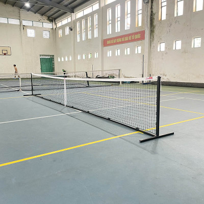 Trụ pickleball Vifa 303702P nặng 15kg, kích thước thép hộp vuông 30*30, đạt tiêu chuẩn,dễ dàng tháo lắp khi cần thiết